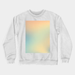 Sunshine And Teal Minimal Abstract Artwork Crewneck Sweatshirt